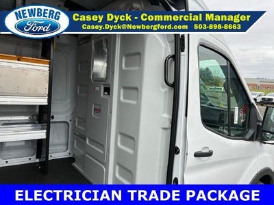 2025 Ford Transit Cargo Van T-350 148" Hi Rf 9500 GVWR AWD