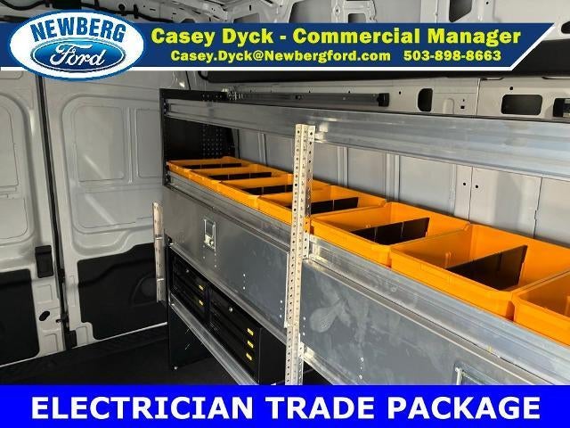 2025 Ford Transit Cargo Van T-350 148" Hi Rf 9500 GVWR AWD