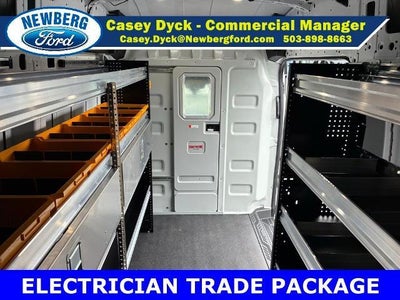 2025 Ford Transit Cargo Van T-350 148" Hi Rf 9500 GVWR AWD