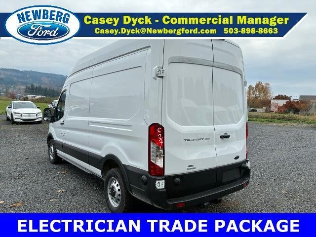 2025 Ford Transit Cargo Van T-350 148" Hi Rf 9500 GVWR AWD
