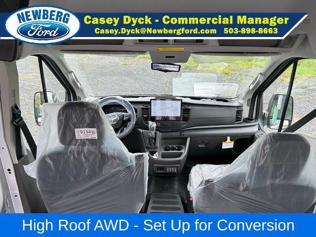 2026 Ford Transit Cargo Van T-350 148" Hi Rf 9500 GVWR AWD