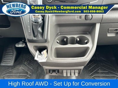 2026 Ford Transit Cargo Van T-350 148" Hi Rf 9500 GVWR AWD