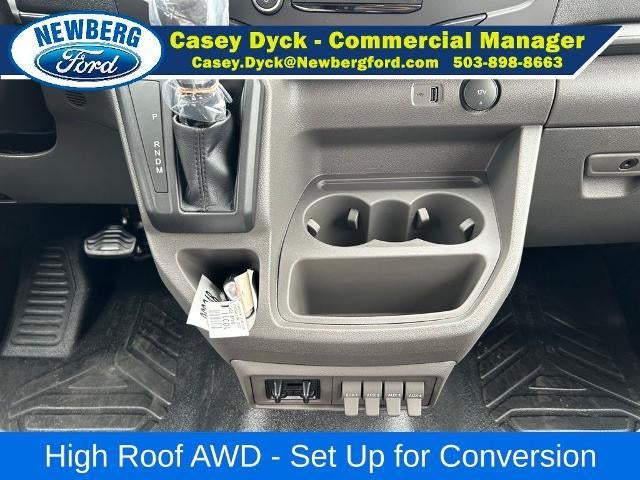 2026 Ford Transit Cargo Van T-350 148" Hi Rf 9500 GVWR AWD