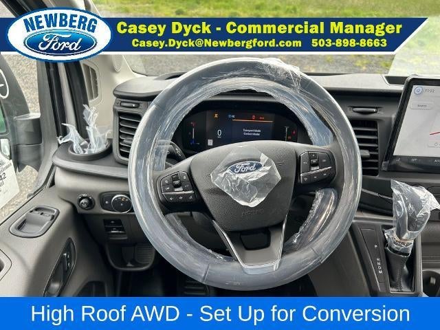 2026 Ford Transit Cargo Van T-350 148" Hi Rf 9500 GVWR AWD