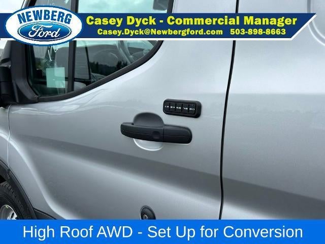 2026 Ford Transit Cargo Van T-350 148" Hi Rf 9500 GVWR AWD