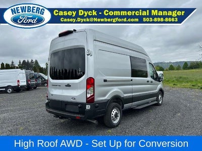 2026 Ford Transit Cargo Van T-350 148" Hi Rf 9500 GVWR AWD