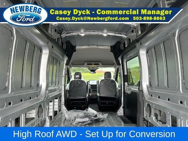 2026 Ford Transit Cargo Van T-350 148" Hi Rf 9500 GVWR AWD