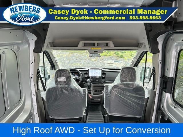 2026 Ford Transit Cargo Van T-350 148" Hi Rf 9500 GVWR AWD