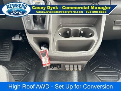 2026 Ford Transit Cargo Van T-350 148" Hi Rf 9500 GVWR AWD