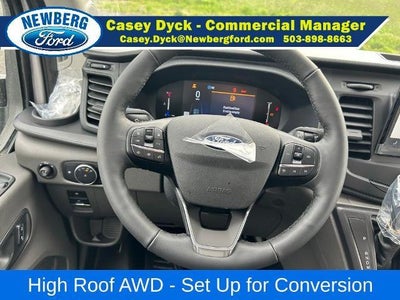 2026 Ford Transit Cargo Van T-350 148" Hi Rf 9500 GVWR AWD