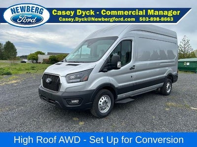 2026 Ford Transit Cargo Van T-350 148" Hi Rf 9500 GVWR AWD