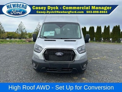 2026 Ford Transit Cargo Van T-350 148" Hi Rf 9500 GVWR AWD