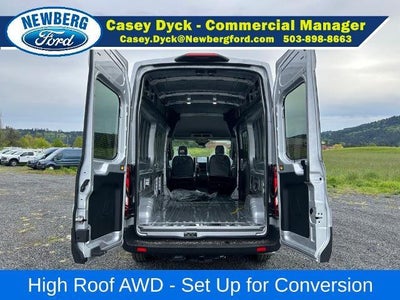 2026 Ford Transit Cargo Van T-350 148" Hi Rf 9500 GVWR AWD