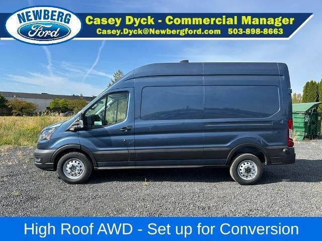 2026 Ford Transit Cargo Van T-350 148" Hi Rf 9500 GVWR AWD