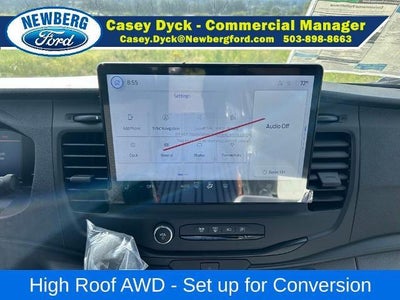 2026 Ford Transit Cargo Van T-350 148" Hi Rf 9500 GVWR AWD