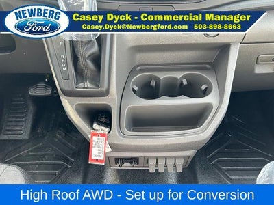 2026 Ford Transit Cargo Van T-350 148" Hi Rf 9500 GVWR AWD