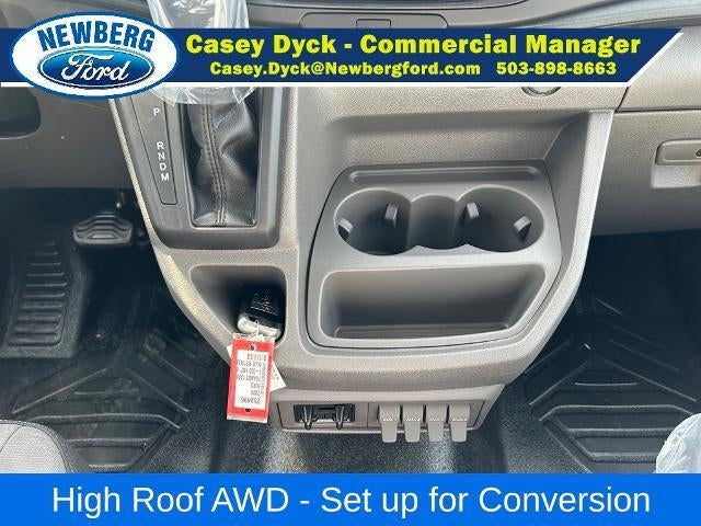 2026 Ford Transit Cargo Van T-350 148" Hi Rf 9500 GVWR AWD