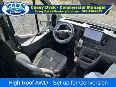 2026 Ford Transit Cargo Van T-350 148" Hi Rf 9500 GVWR AWD