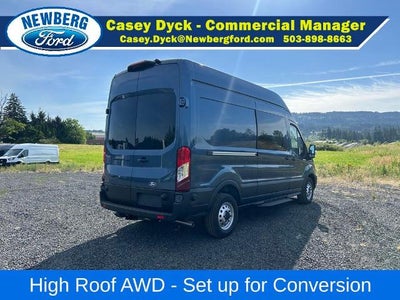 2026 Ford Transit Cargo Van T-350 148" Hi Rf 9500 GVWR AWD
