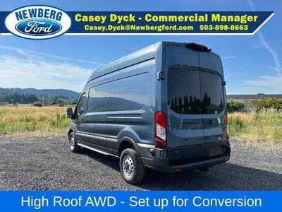 2026 Ford Transit Cargo Van T-350 148" Hi Rf 9500 GVWR AWD