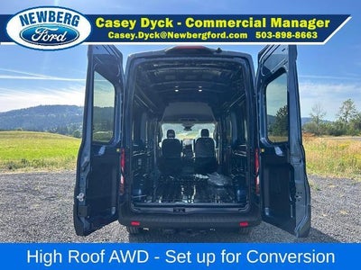 2026 Ford Transit Cargo Van T-350 148" Hi Rf 9500 GVWR AWD