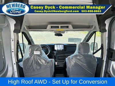 2026 Ford Transit Cargo Van T-350 148" Hi Rf 9500 GVWR AWD