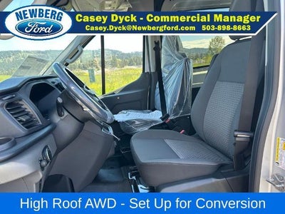 2026 Ford Transit Cargo Van T-350 148" Hi Rf 9500 GVWR AWD