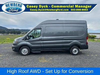 2026 Ford Transit Cargo Van T-350 148" Hi Rf 9500 GVWR AWD