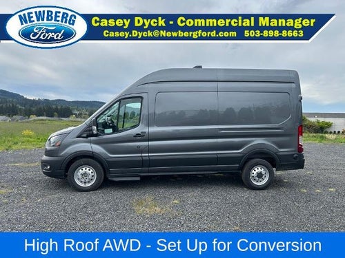 2026 Ford Transit Cargo Van T-350 148" Hi Rf 9500 GVWR AWD