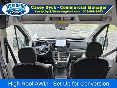 2026 Ford Transit Cargo Van T-350 148" Hi Rf 9500 GVWR AWD