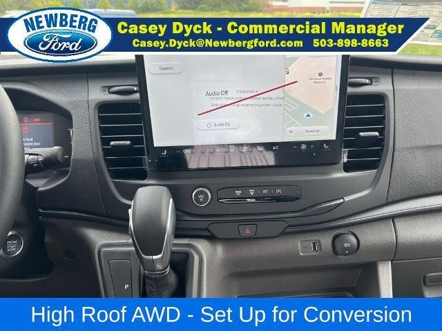 2026 Ford Transit Cargo Van T-350 148" Hi Rf 9500 GVWR AWD