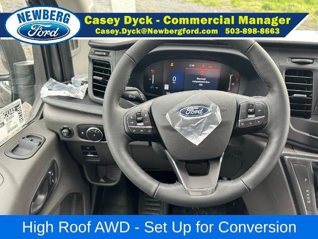 2026 Ford Transit Cargo Van T-350 148" Hi Rf 9500 GVWR AWD