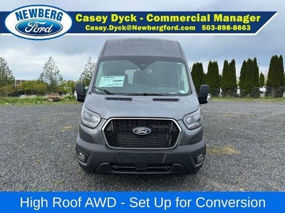 2026 Ford Transit Cargo Van T-350 148" Hi Rf 9500 GVWR AWD