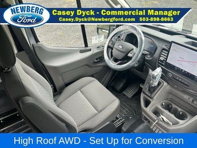 2026 Ford Transit Cargo Van T-350 148" Hi Rf 9500 GVWR AWD