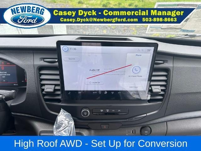 2026 Ford Transit Cargo Van T-350 148" Hi Rf 9500 GVWR AWD