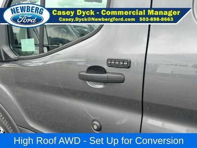 2026 Ford Transit Cargo Van T-350 148" Hi Rf 9500 GVWR AWD