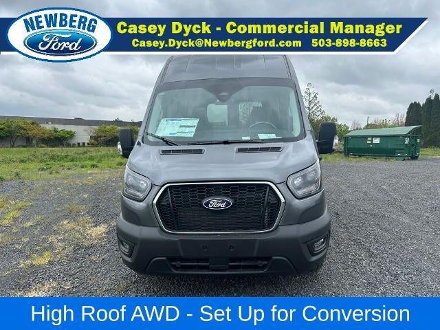 2026 Ford Transit Cargo Van T-350 148" Hi Rf 9500 GVWR AWD