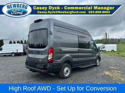 2026 Ford Transit Cargo Van T-350 148" Hi Rf 9500 GVWR AWD