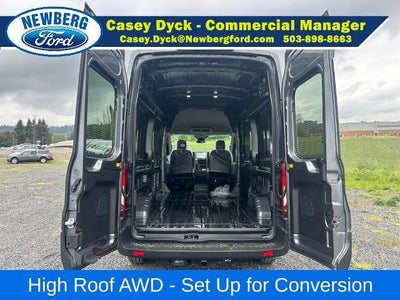 2026 Ford Transit Cargo Van T-350 148" Hi Rf 9500 GVWR AWD