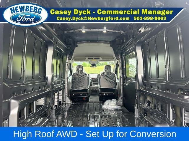 2026 Ford Transit Cargo Van T-350 148" Hi Rf 9500 GVWR AWD