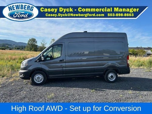 2026 Ford Transit Cargo Van T-350 148" Hi Rf 9500 GVWR AWD