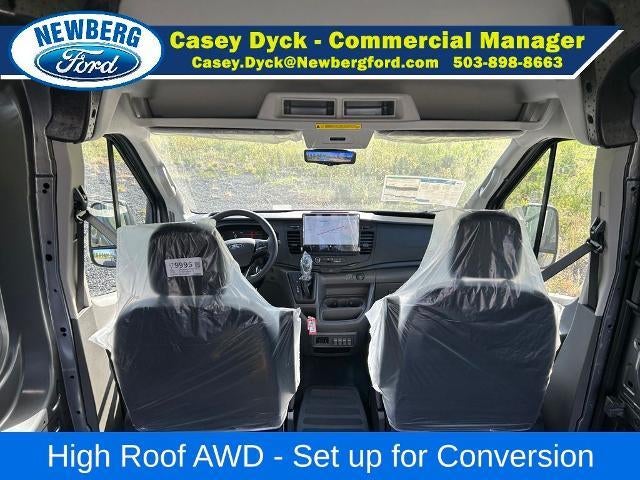 2026 Ford Transit Cargo Van T-350 148" Hi Rf 9500 GVWR AWD