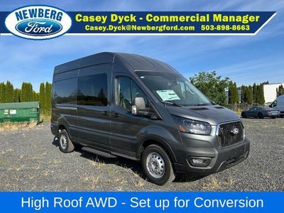 2026 Ford Transit Cargo Van T-350 148" Hi Rf 9500 GVWR AWD