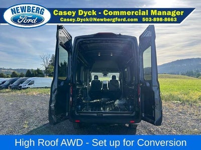 2026 Ford Transit Cargo Van T-350 148" Hi Rf 9500 GVWR AWD