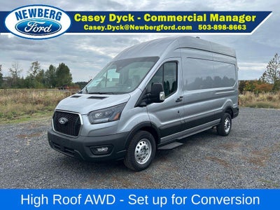 2027 Ford Transit Cargo Van T-350 148" Hi Rf 9500 GVWR AWD