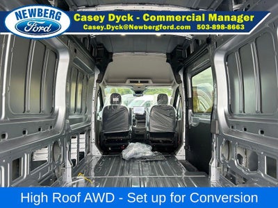 2027 Ford Transit Cargo Van T-350 148" Hi Rf 9500 GVWR AWD
