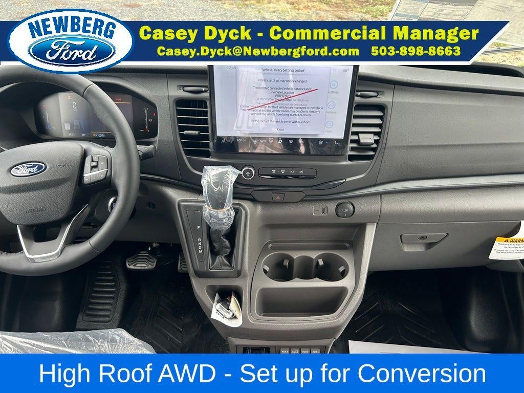 2027 Ford Transit Cargo Van T-350 148" Hi Rf 9500 GVWR AWD