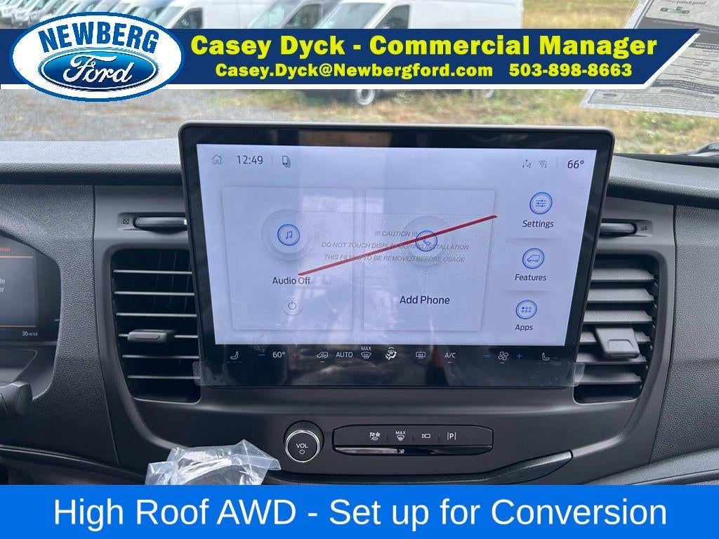 2027 Ford Transit Cargo Van T-350 148" Hi Rf 9500 GVWR AWD