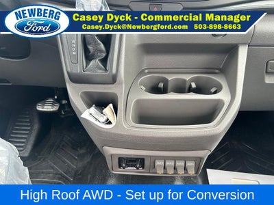 2027 Ford Transit Cargo Van T-350 148" Hi Rf 9500 GVWR AWD