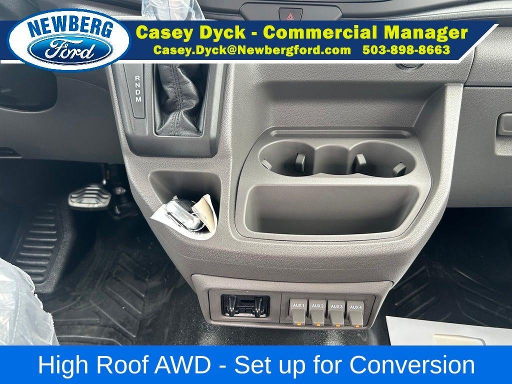 2027 Ford Transit Cargo Van T-350 148" Hi Rf 9500 GVWR AWD